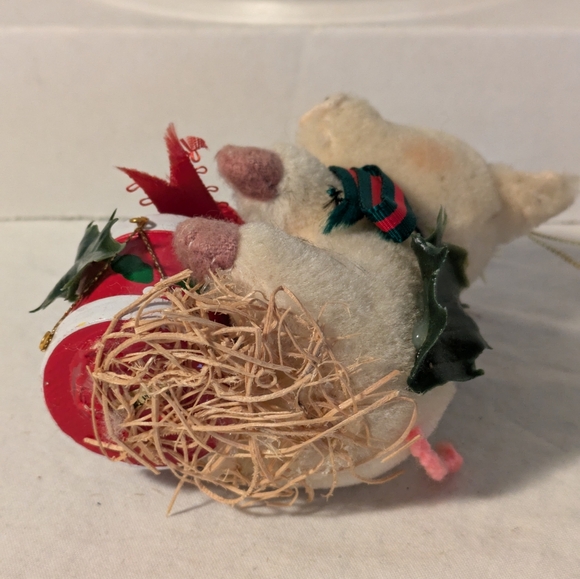 Pig with drum Christmas ornament - Picture 6 of 8